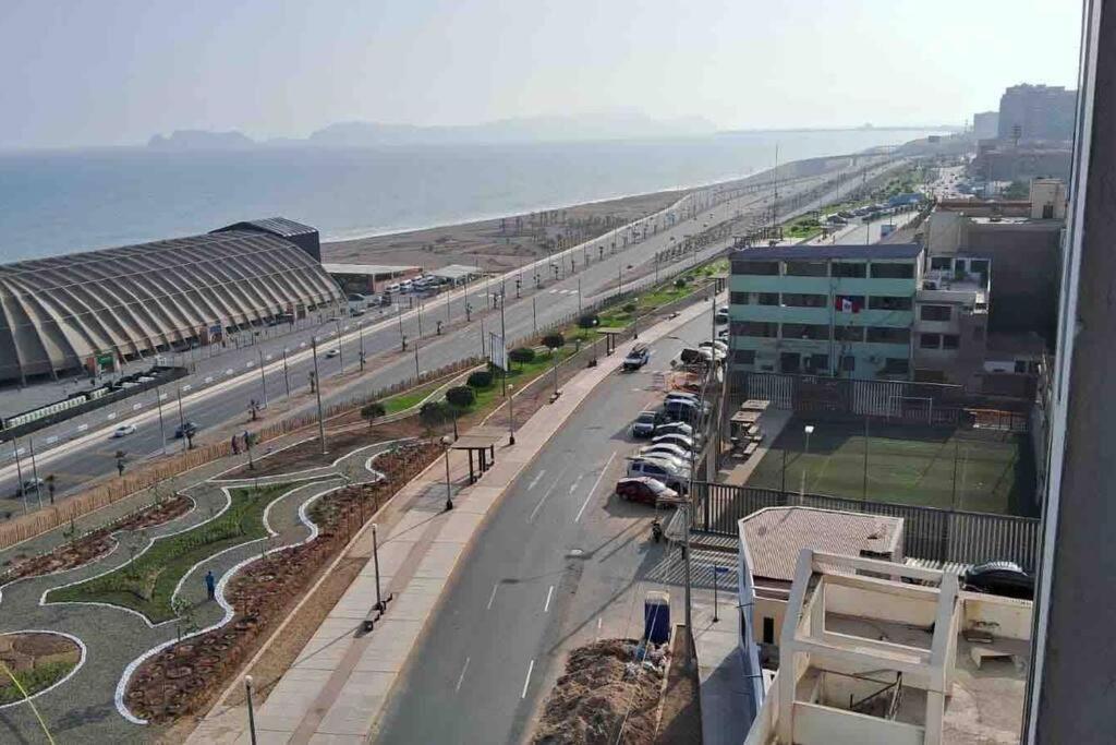 Apartamento De Estreno Con Balcon Frente Al Mar. Distretto di Distretto di Lima Esterno foto