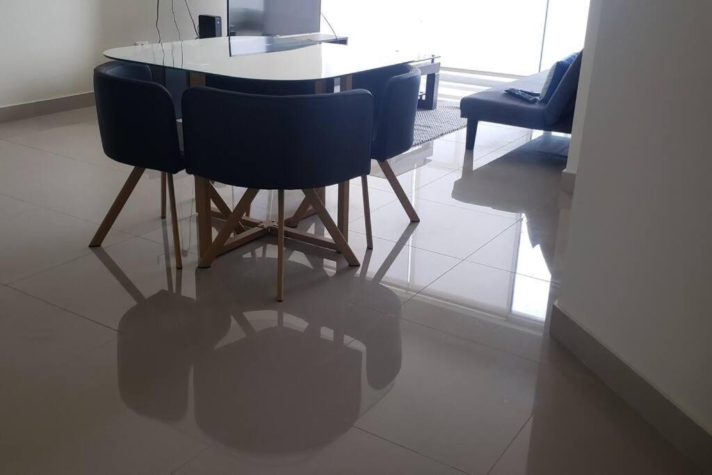 Apartamento De Estreno Con Balcon Frente Al Mar. Distretto di Distretto di Lima Esterno foto