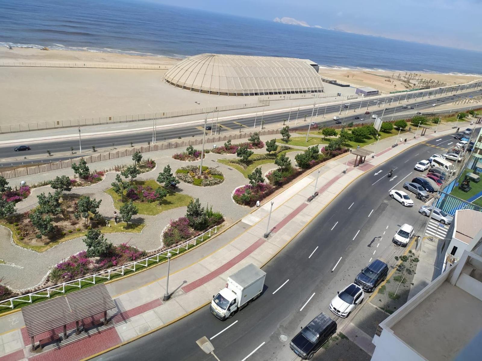 Apartamento De Estreno Con Balcon Frente Al Mar. Distretto di Distretto di Lima Esterno foto