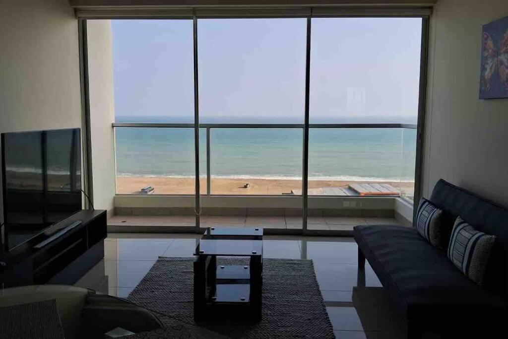 Apartamento De Estreno Con Balcon Frente Al Mar. Distretto di Distretto di Lima Esterno foto